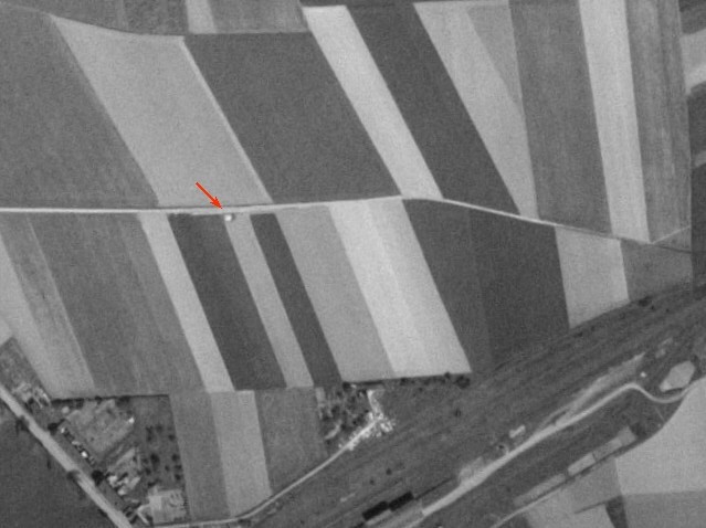 Ligne Maginot - BEF 468 - CHEMIN DES HUPLIERES - (Blockhaus pour arme infanterie) -  - GEOPORTAIL (Archives IGN-1957)