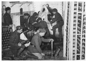 Ligne Maginot - HACKENBERG - A19 - (Ouvrage d'artillerie) - Pièce de 75 sous casemate
