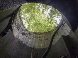 Ligne Maginot - A117 - PASSE D'ANOR - (Blockhaus pour canon) - Puits cloche GFM