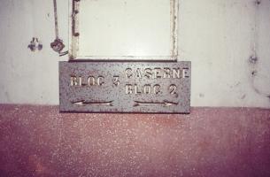 Ligne Maginot - COUME VILLAGE - A29 - (Ouvrage d'infanterie) - Galerie. Panneau lumineux