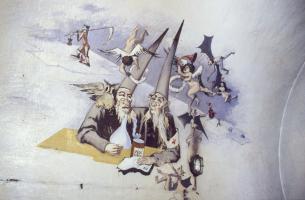 Ligne Maginot - COUME VILLAGE - A29 - (Ouvrage d'infanterie) - Peinture R. Humblot
Triomphe de la Médecine