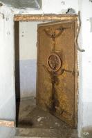 Ligne Maginot - HUBERBUSCH SUD - C59 - (Casemate d'infanterie) - La porte étanche de la chambre de tir avant restauration