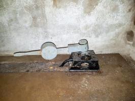 Ligne Maginot - MICHELSBERG - A22 - (Ouvrage d'artillerie) - Galerie d'entrée
Commande d'un aiguillage