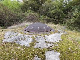 Ligne Maginot - MICHELSBERG - A22 - (Ouvrage d'artillerie) - Bloc 1
Tourelle mitrailleuses