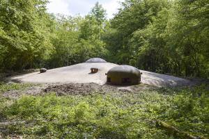 Ligne Maginot - MICHELSBERG - A22 - (Ouvrage d'artillerie) - Bloc 1
Tourelle de mitrailleuses