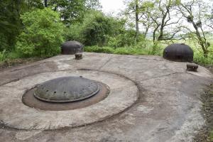Ligne Maginot - MICHELSBERG - A22 - (Ouvrage d'artillerie) - Bloc 3
Tourelle de 81 mle 32