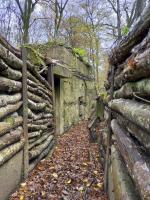 Ligne Maginot - CB447 - BOIS KARRE 2 - (Blockhaus pour arme infanterie) - Accès au blockhaus.