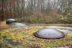 Ligne Maginot - MICHELSBERG - A22 - (Ouvrage d'artillerie) - Bloc 6
Tourelle de 135 et cloche GFM