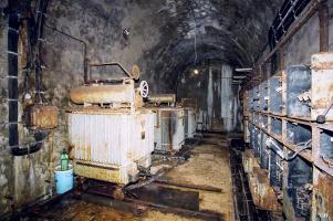 Ligne Maginot - MICHELSBERG - A22 - (Ouvrage d'artillerie) - L'usine électrique
Local des transformateurs