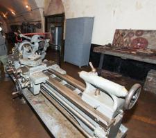 Ligne Maginot - MICHELSBERG - A22 - (Ouvrage d'artillerie) - L'atelier du génie 
Le tour