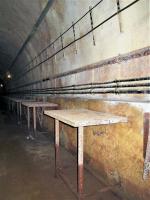 Ligne Maginot - MICHELSBERG - A22 - (Ouvrage d'artillerie) - Tablettes rabattables dans la galerie servant de réfectoire
