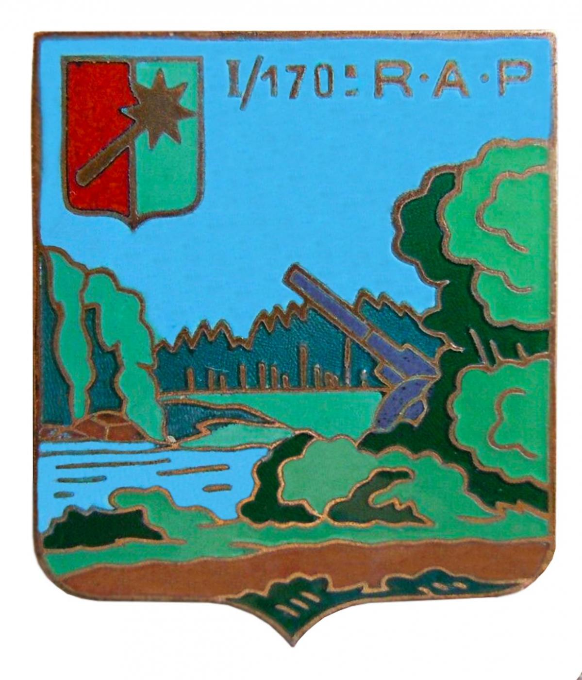 Ligne Maginot - I/170° RAP - Insigne du I° Groupe du 170° RAP - Pascal Lambert