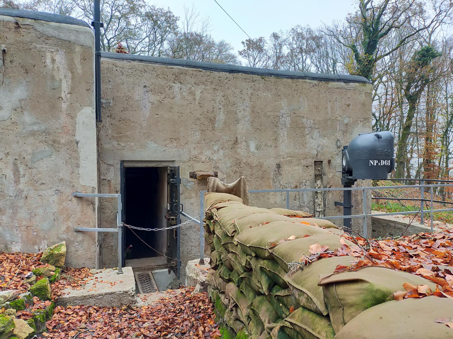 Ligne Maginot - HUBERBUSCH SUD - C59 - (Casemate d'infanterie) - Accès à la casemate. - Julien Boulanger