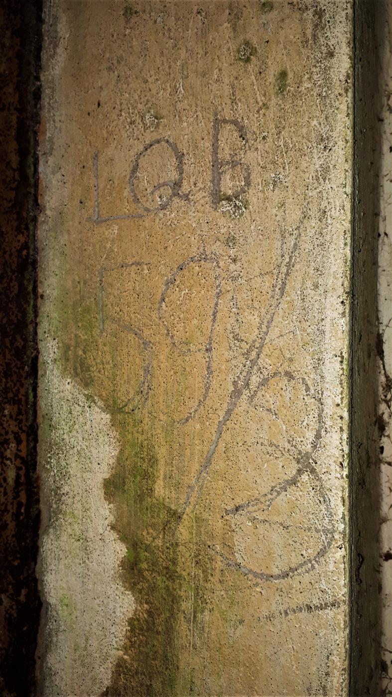 Ligne Maginot - FM - ZIEGELMATT NORD - (Blockhaus pour arme infanterie) - Graffiti - Gregory Fuchs