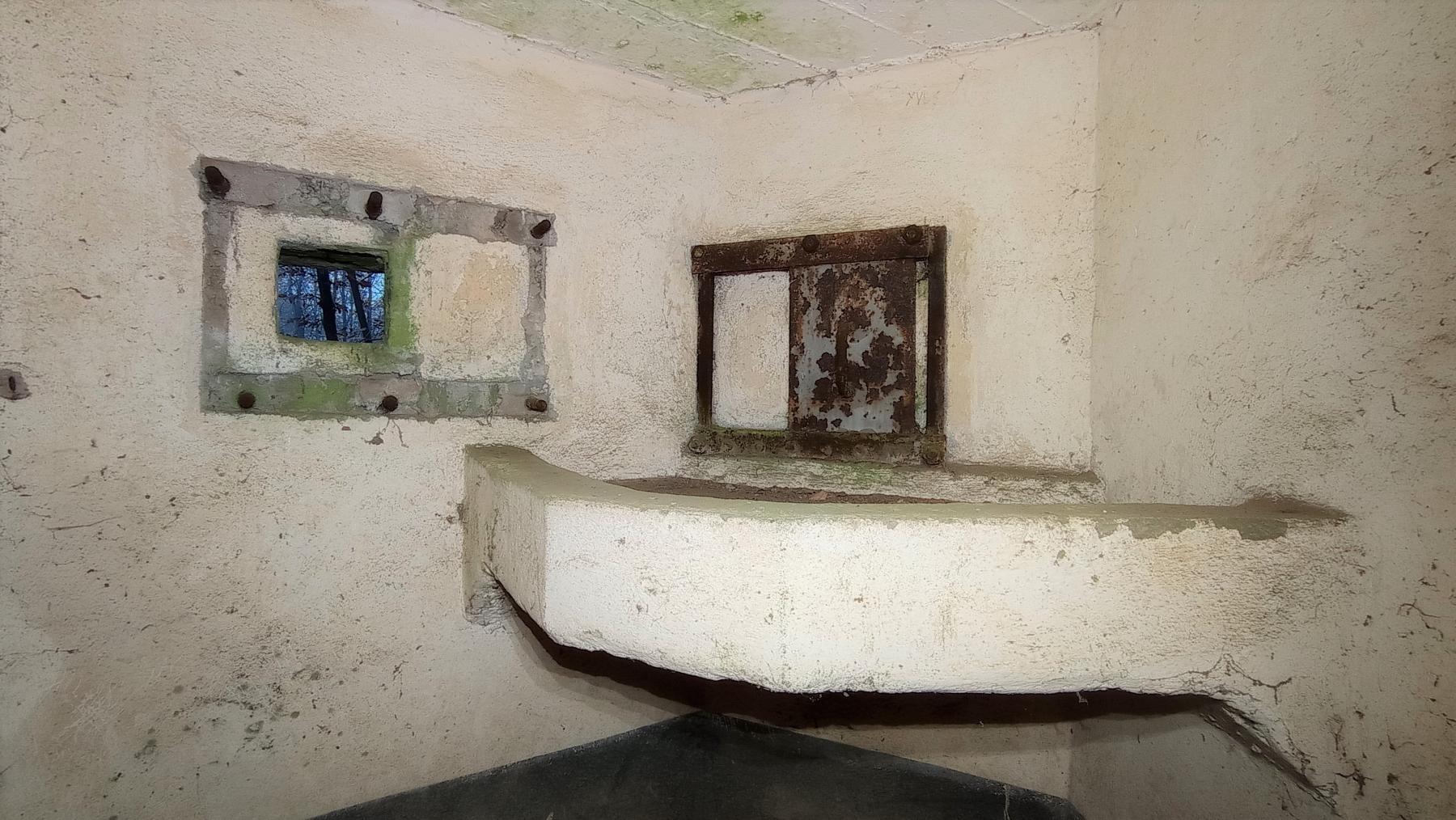 Ligne Maginot - FM - ZIEGELMATT NORD - (Blockhaus pour arme infanterie) - La chambre de tir  - Baptiste GAUDIN