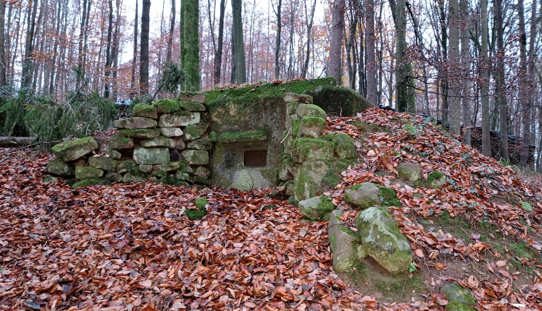 Ligne Maginot - M3 - HELIENBRUCK 3 - (Blockhaus pour arme infanterie) - Façade frontale  - Baptiste Gaudin