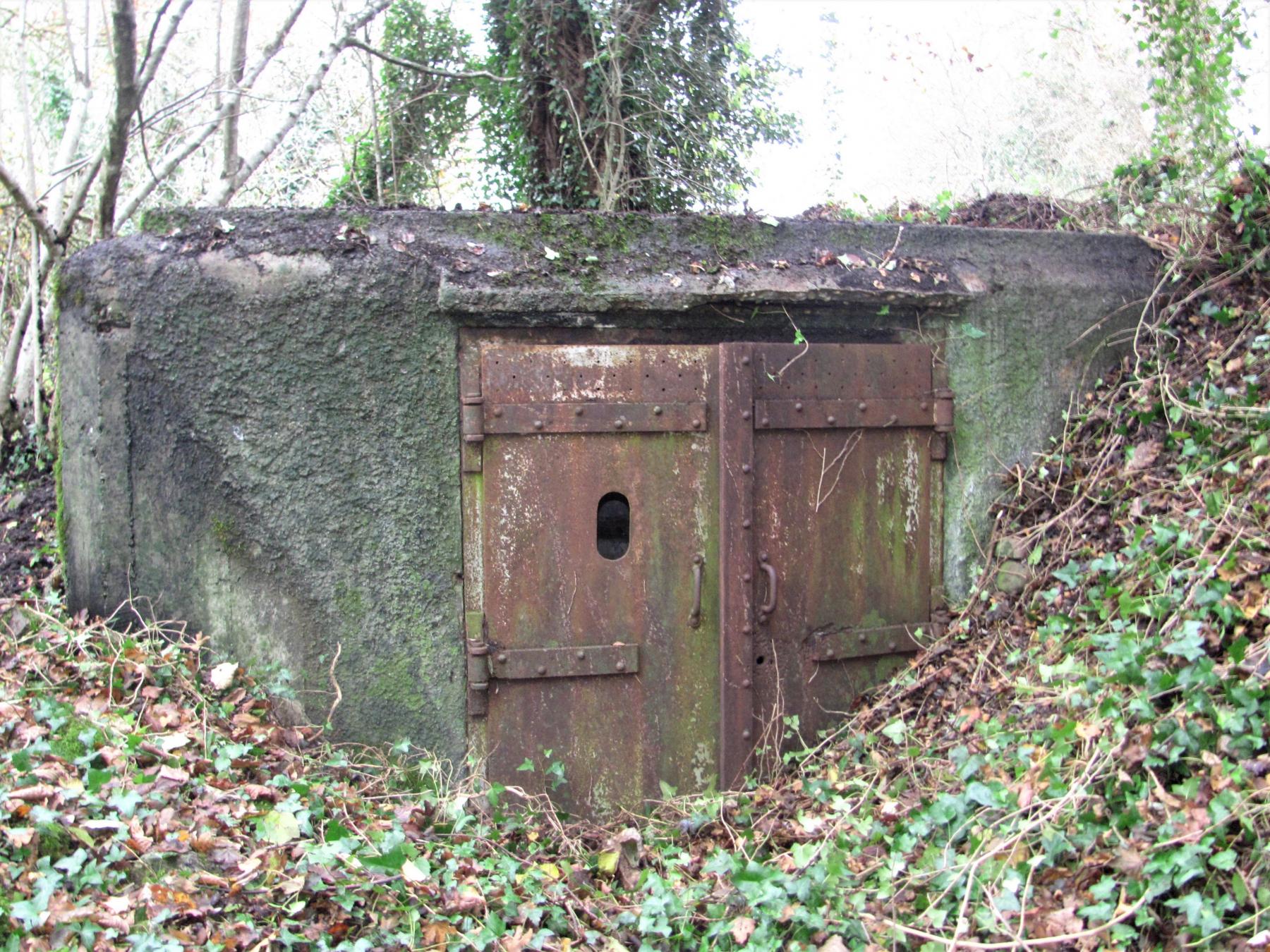 Ligne Maginot - C5 - HELIENBRUCK 1 - (Blockhaus pour canon) - L'entrée  - Baptiste Gaudin