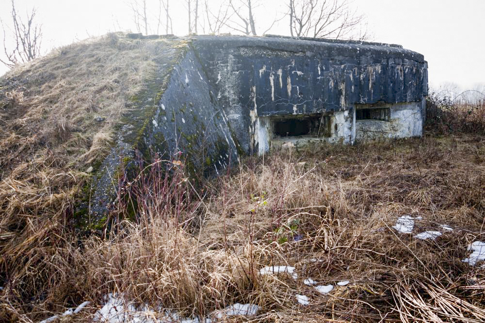 Ligne Maginot - AB28 - (Blockhaus pour canon) - Vue sur la chambre de tir - Frédéric VIEU