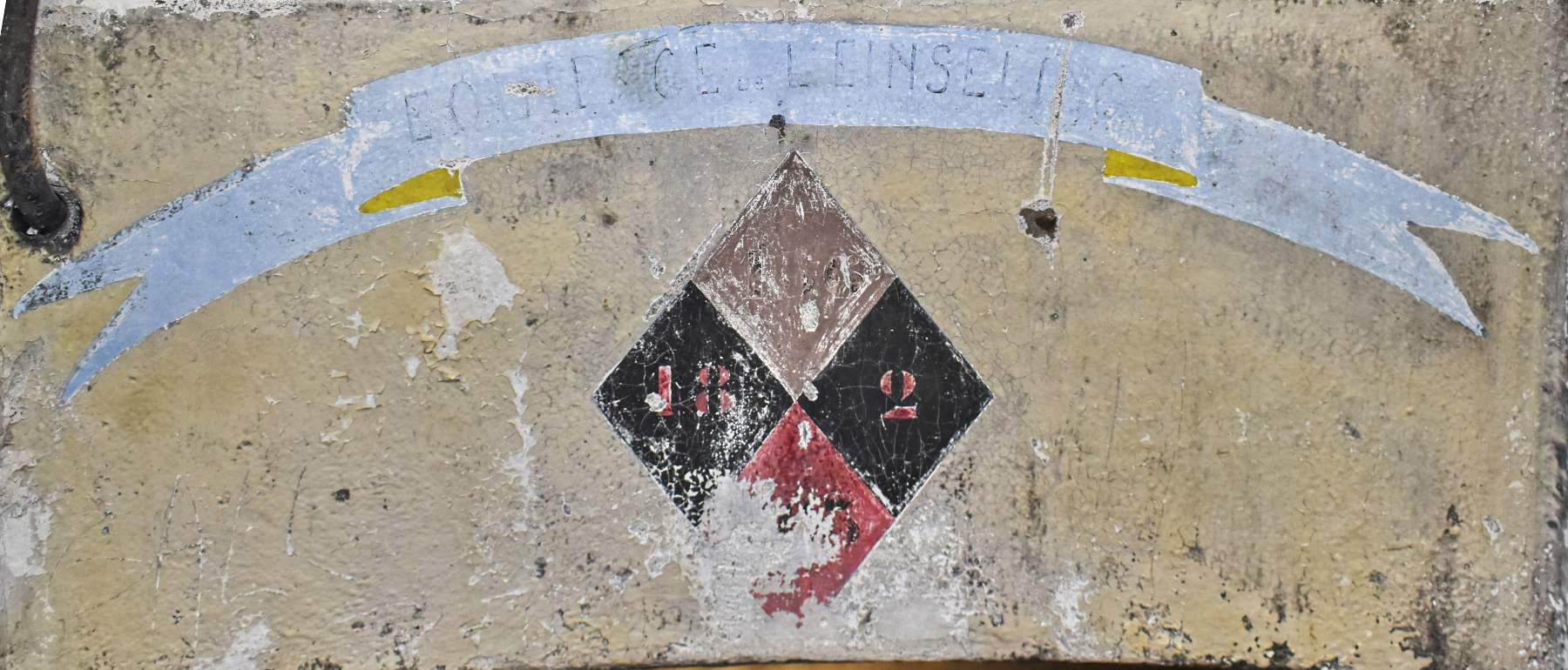 Ligne Maginot - EINSELING - A36 - (Ouvrage d'infanterie) - Frise décorative réalisée par l'équipage - Daniel Froehly