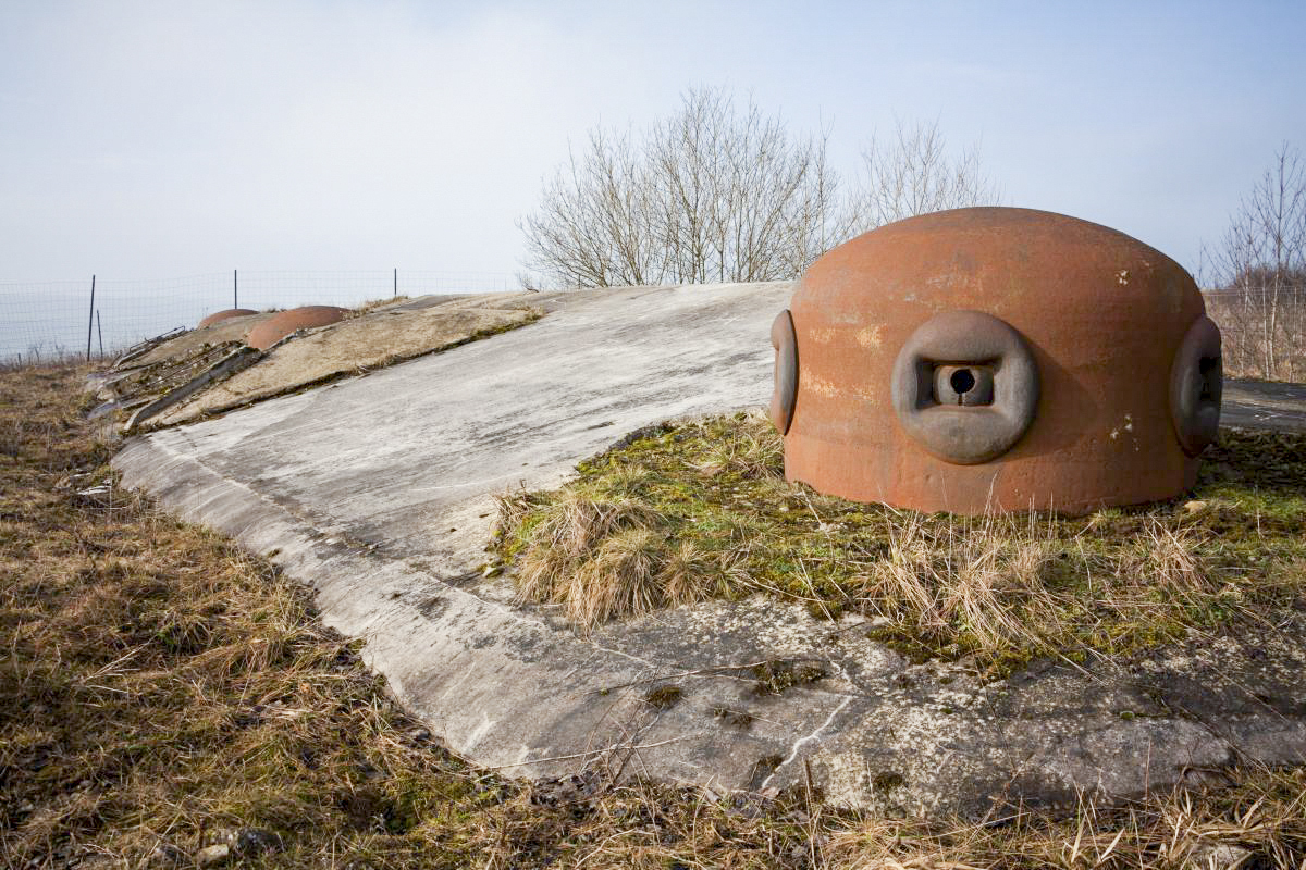 Ligne Maginot - BAMBIDERSTROFF SUD - C71 - (Casemate d'infanterie) - La cloche GFM et les deux cloches JM - Fré Do