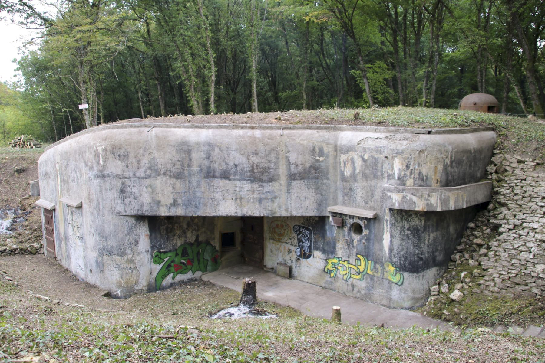 Ligne Maginot - TETING - A38 - (Ouvrage d'infanterie) - Bloc 1
Après nettoyage par l'association ASPOLT - ASPOLT