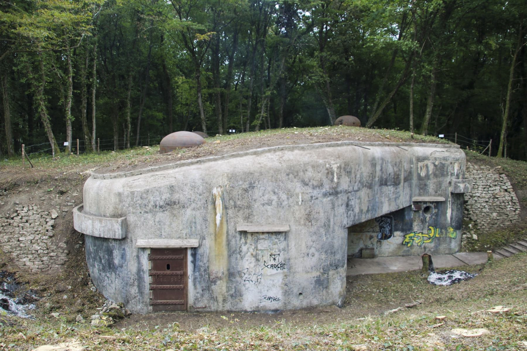 Ligne Maginot - TETING - A38 - (Ouvrage d'infanterie) - Bloc 1
Après nettoyage par l'association ASPOLT - ASPOLT