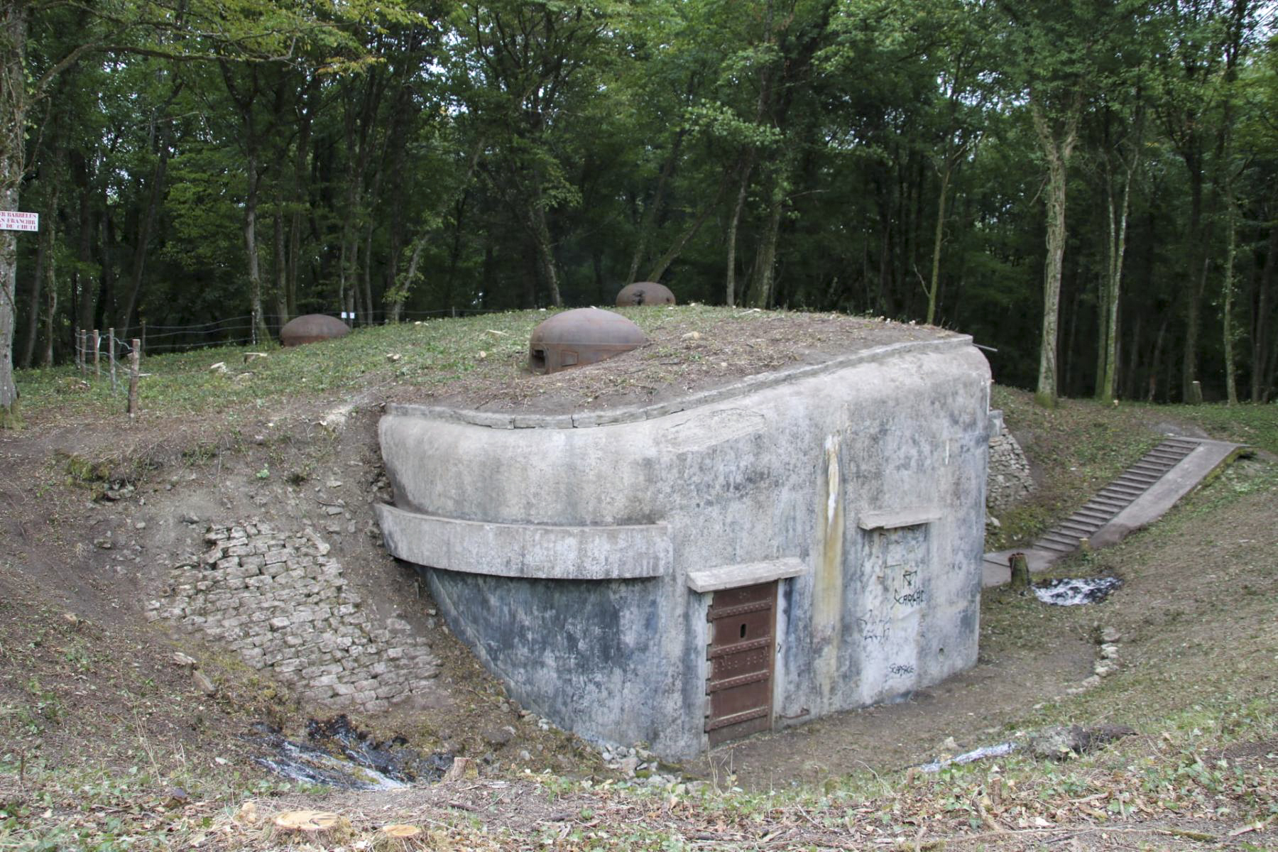 Ligne Maginot - TETING - A38 - (Ouvrage d'infanterie) - Bloc 1
Après nettoyage par l'association ASPOLT - ASPOLT