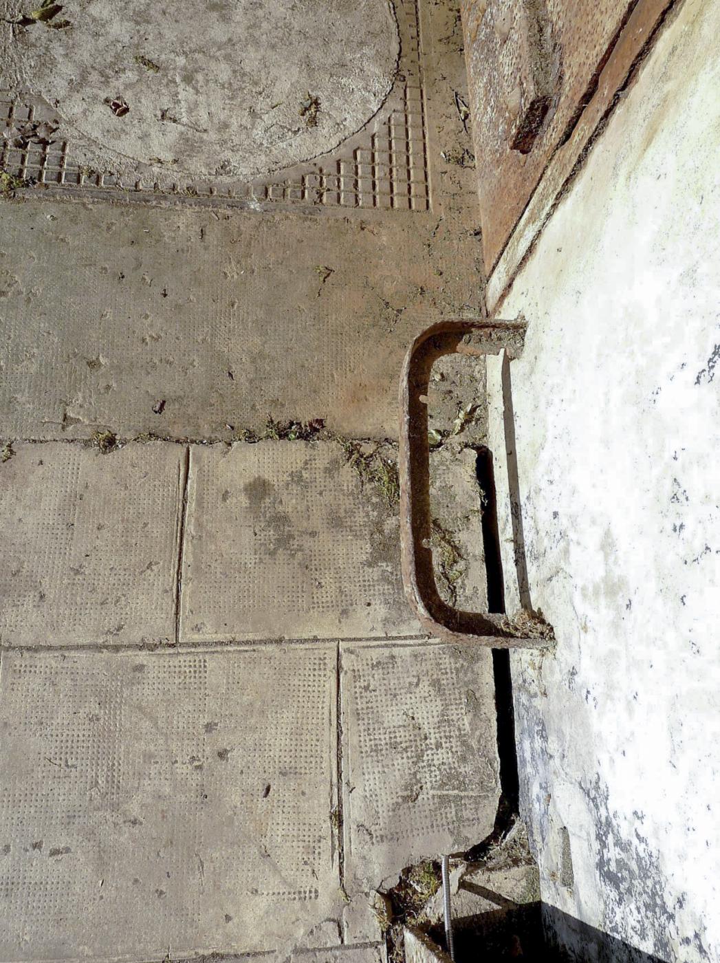 Ligne Maginot - TETING - A38 - (Ouvrage d'infanterie) - Bloc 1
Grattoir chaussures.... - Sylvie Laure LAMBERT