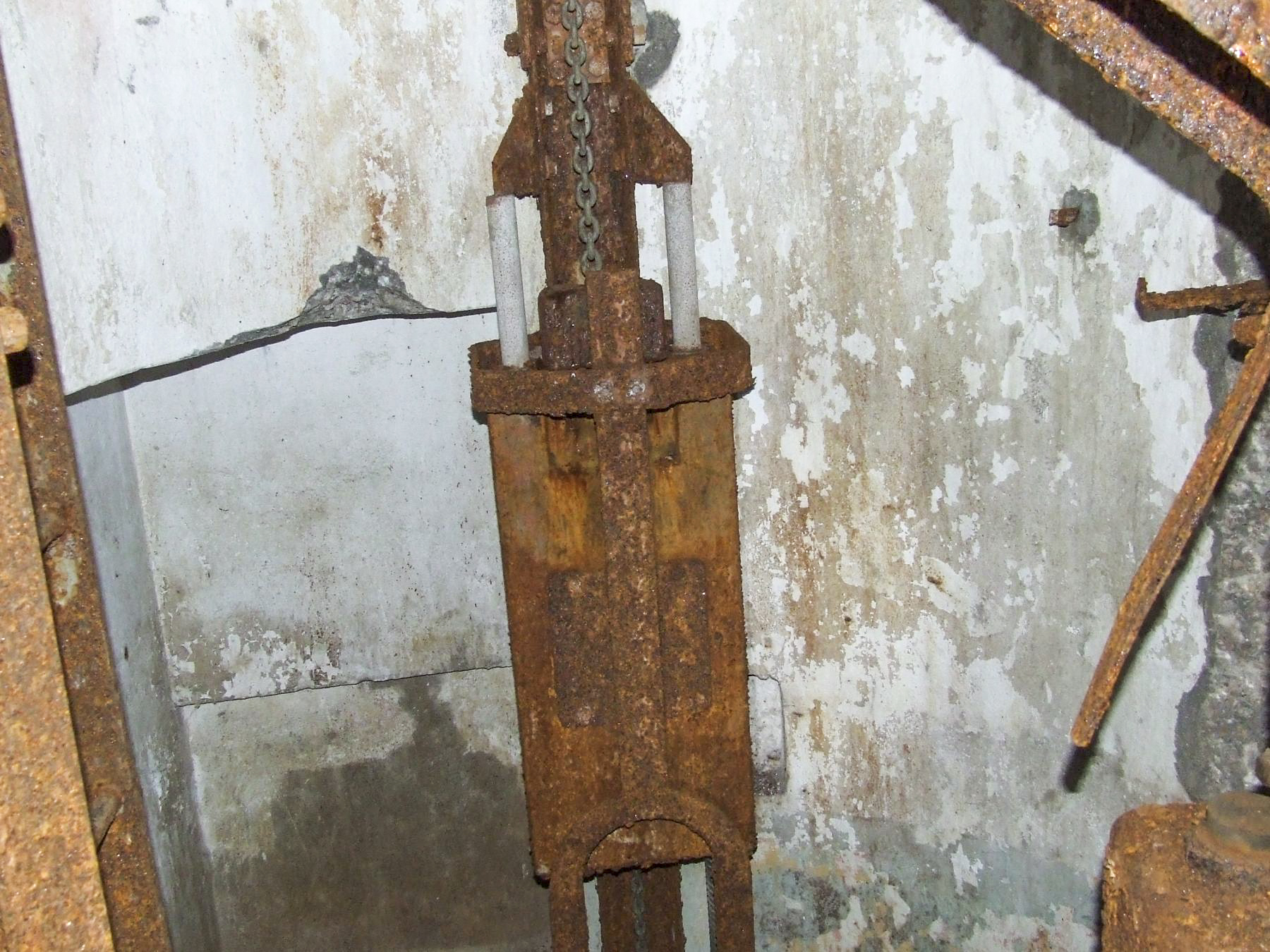 Ligne Maginot - TETING - A38 - (Ouvrage d'infanterie) - Bloc 1
Le mécanisme de la cloche JM. - STENGER Mathieu