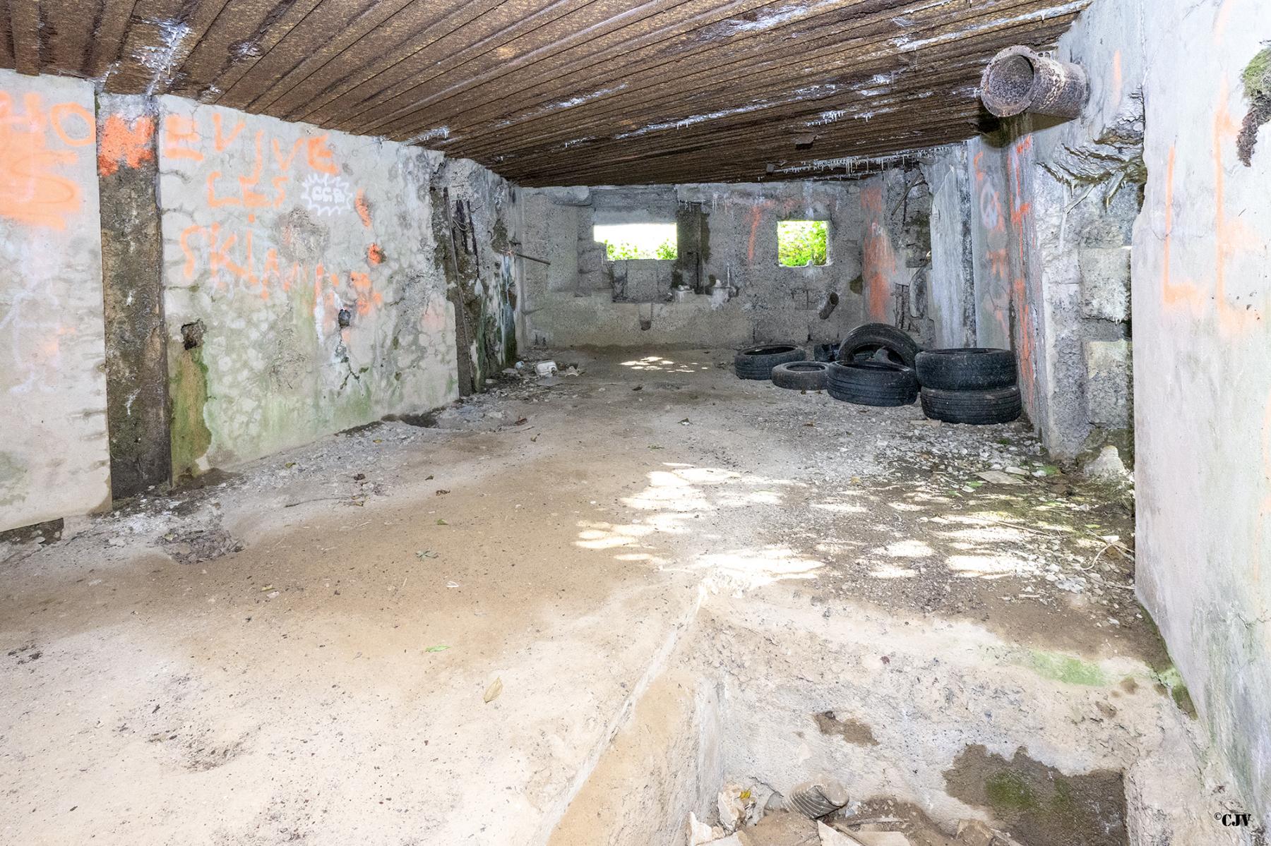 Ligne Maginot - A69 - PAVOT - (Blockhaus lourd type STG / STG-FCR - Double) - L'intérieur - Lia VERMEULEN