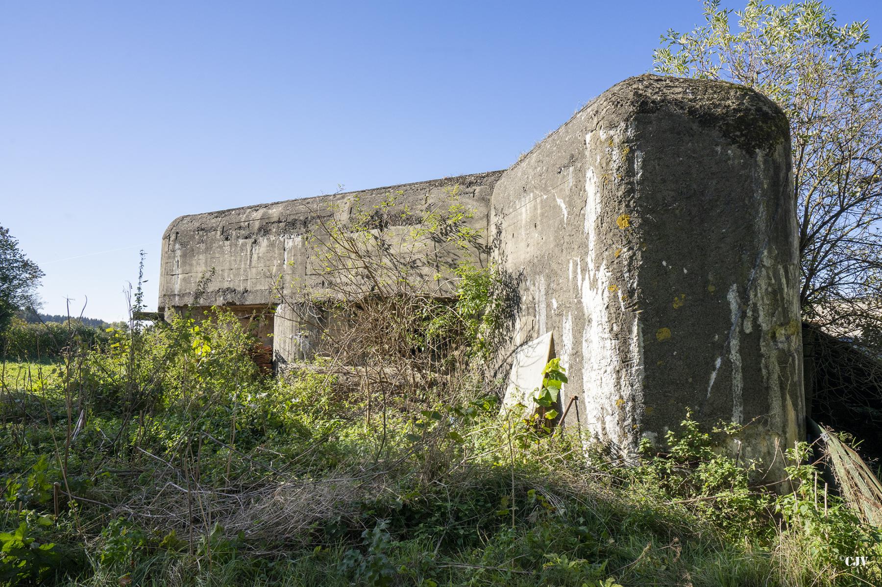 Ligne Maginot - CEZF-6 - FERME DES TILLEULS - (Blockhaus pour canon) -  - Lia VERMEULEN