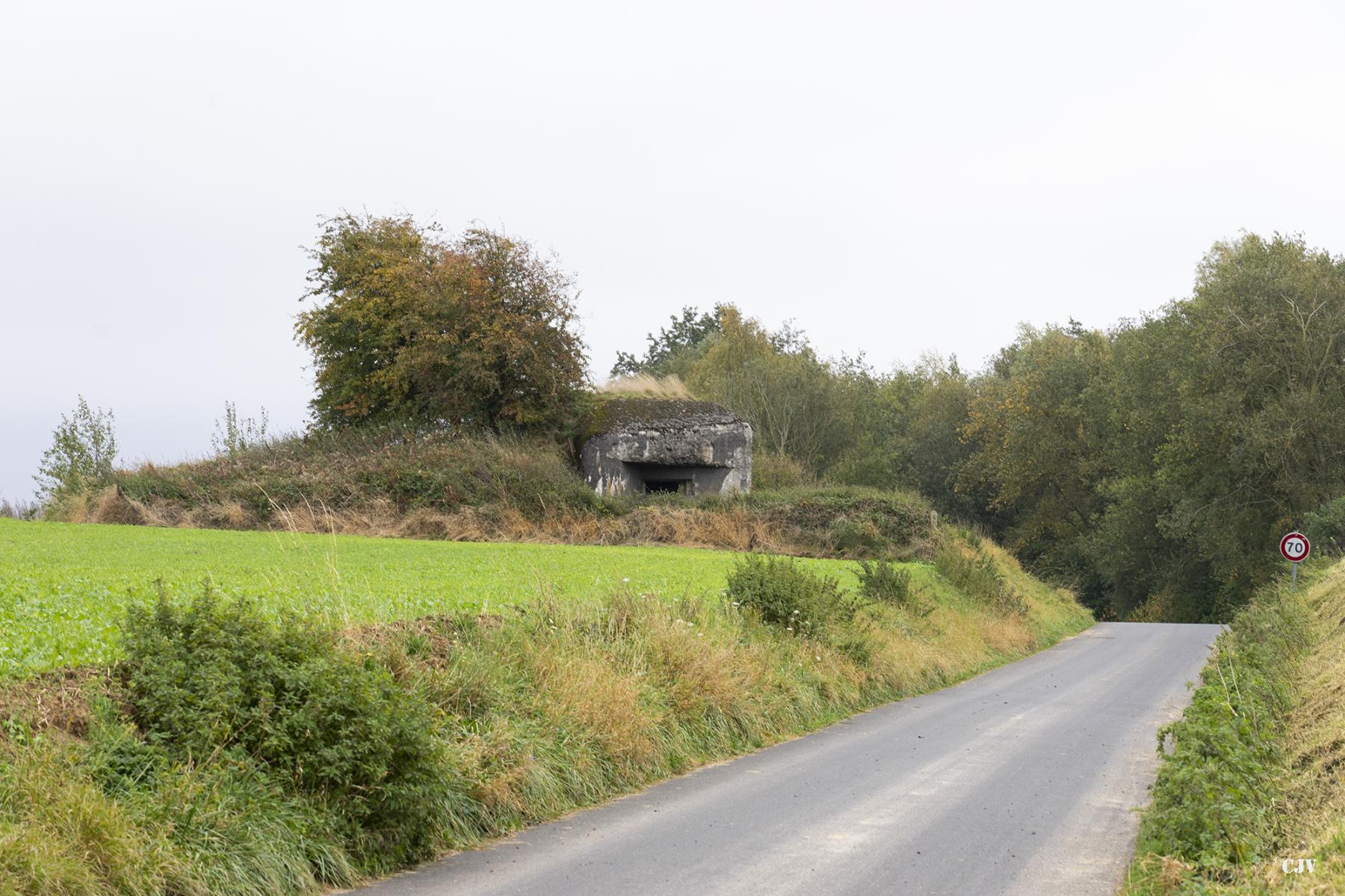 Ligne Maginot - B541 - PERCHE ROMPUE - (Blockhaus pour canon) -  - Lia VERMEULEN