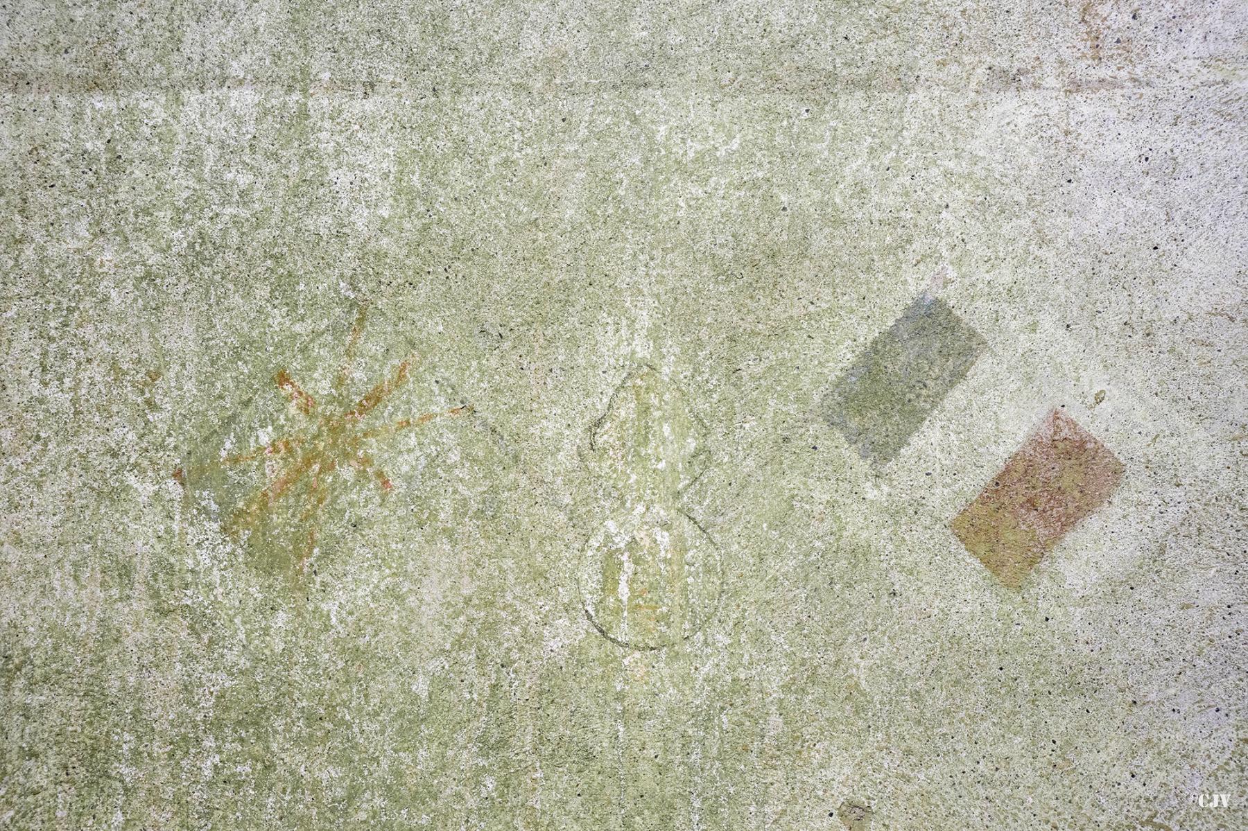 Ligne Maginot - B550 - LA BOETE - (Blockhaus pour canon) - Un des peintures murales - Lia VERMEULEN