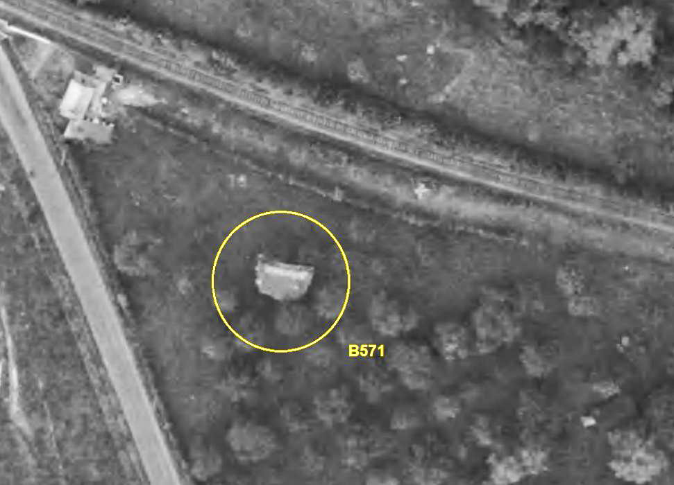 Ligne Maginot - B571 - FERME FREHART (Blockhaus pour canon) -  - IGN