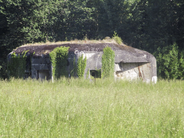 Ligne Maginot - B571 - FERME FREHART (Blockhaus pour canon) - Photo prise de la rue Albert Capiaux - Smardz Félix