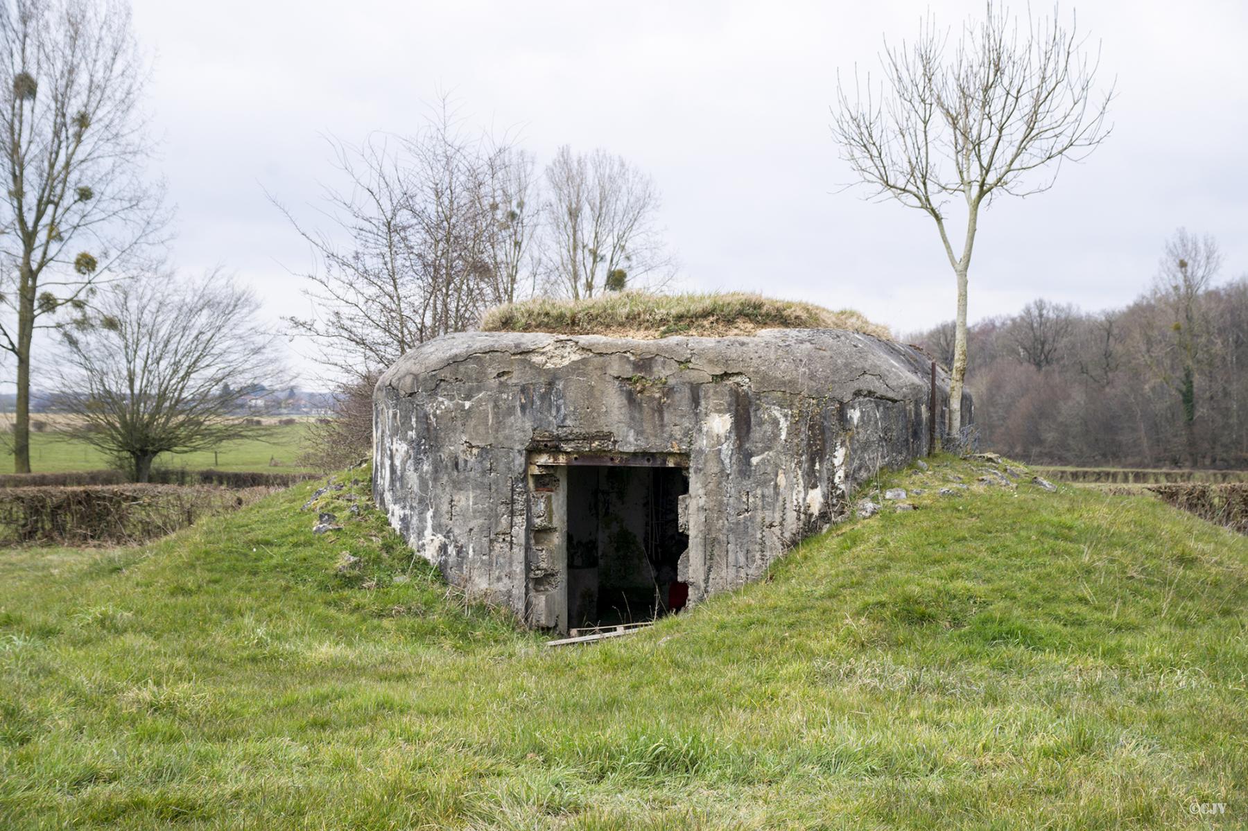 Ligne Maginot - B579 - LA QUEUE DE LA LANIERE - (Blockhaus pour canon) -  - Lia VERMEULEN