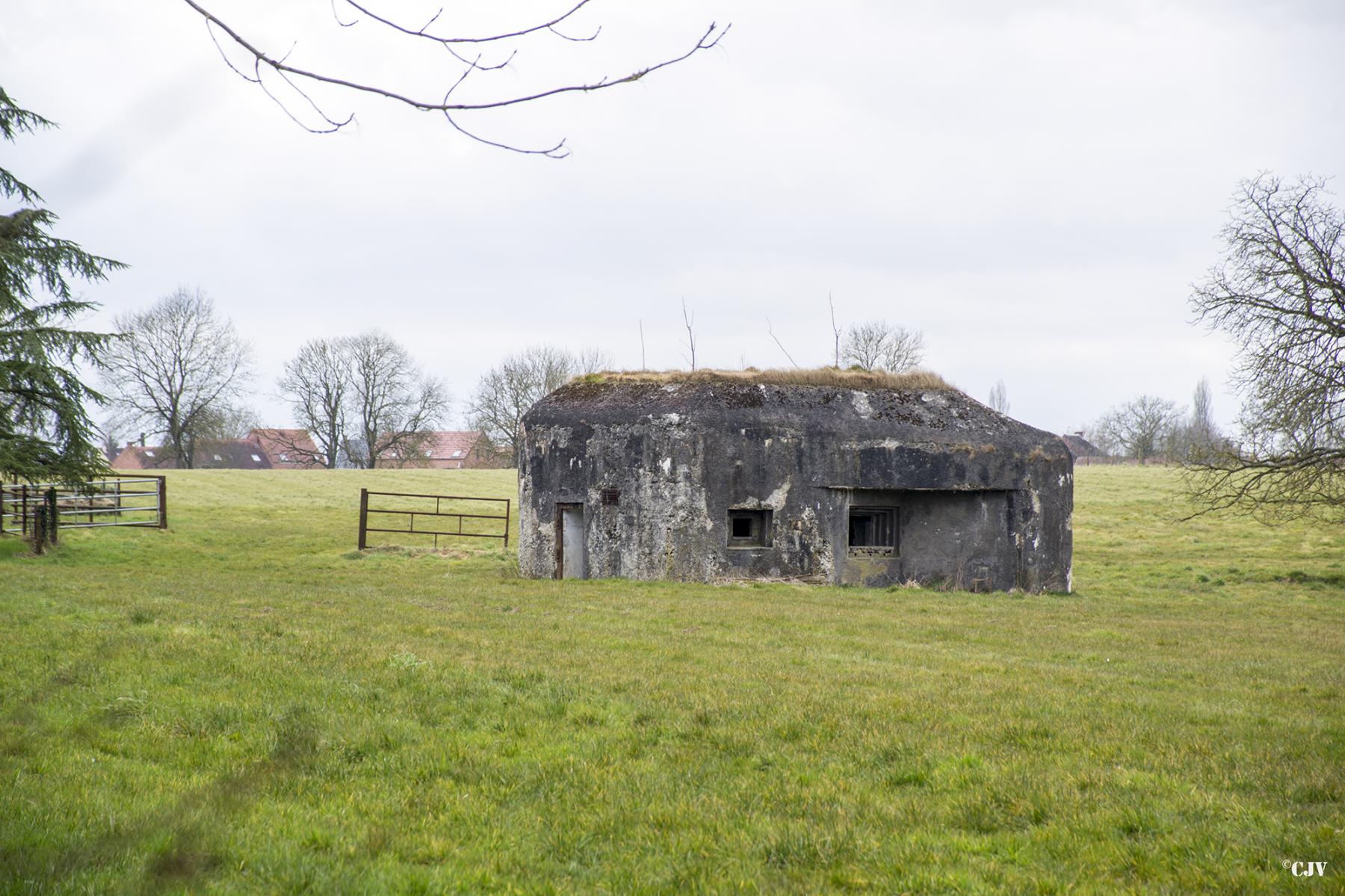 Ligne Maginot - B587 - MALPLAQUET EST - (Blockhaus pour canon) -  - Lia VERMEULEN