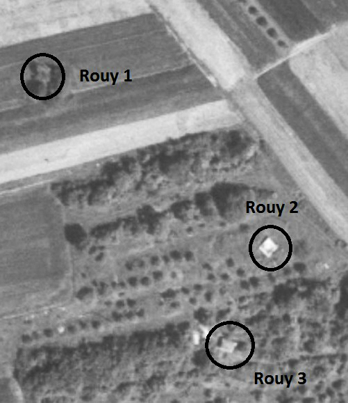Ligne Maginot - PA de ROUY - 1967 -  - IGN - Géoportail 1967