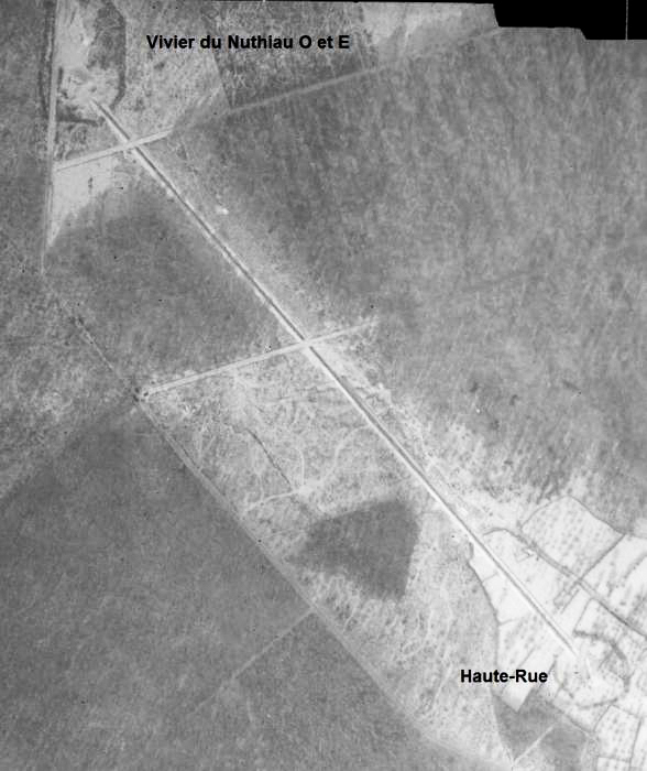 Ligne Maginot - C23 - VIVIER NUTHIAU OUEST - (Casemate d'infanterie) -  - IGN - Géoportail 1940