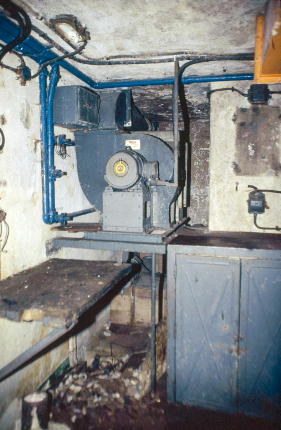 Ligne Maginot - COUME ANNEXE NORD - A30 - (Ouvrage d'infanterie) - Usine électrique - ammagsdr