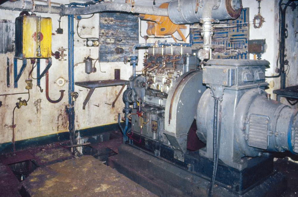 Ligne Maginot - COUME ANNEXE NORD - A30 - (Ouvrage d'infanterie) - Usine électrique - ammagsdr