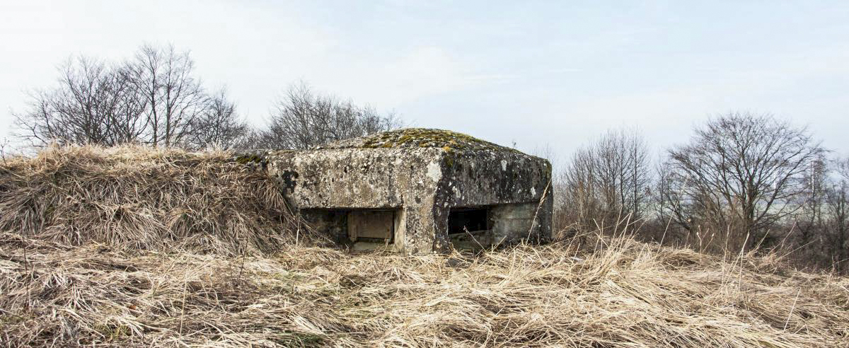 Ligne Maginot - COTE 400 - (Observatoire d'artillerie) - La guérite OD 97 sous sa gangue de béton - Fré Do