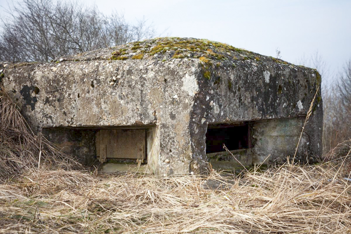 Ligne Maginot - COTE 400 - (Observatoire d'artillerie) - Créneau frontal et latéral droit - Fré Do