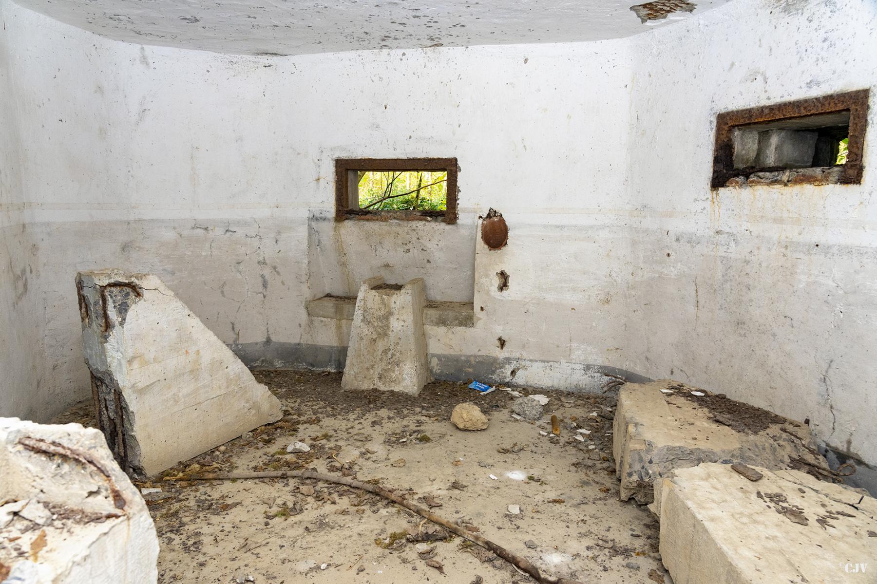 Ligne Maginot - B593 - BOIS DES LANIERES 5 - (Blockhaus pour canon) -  - Lia VERMEULEN