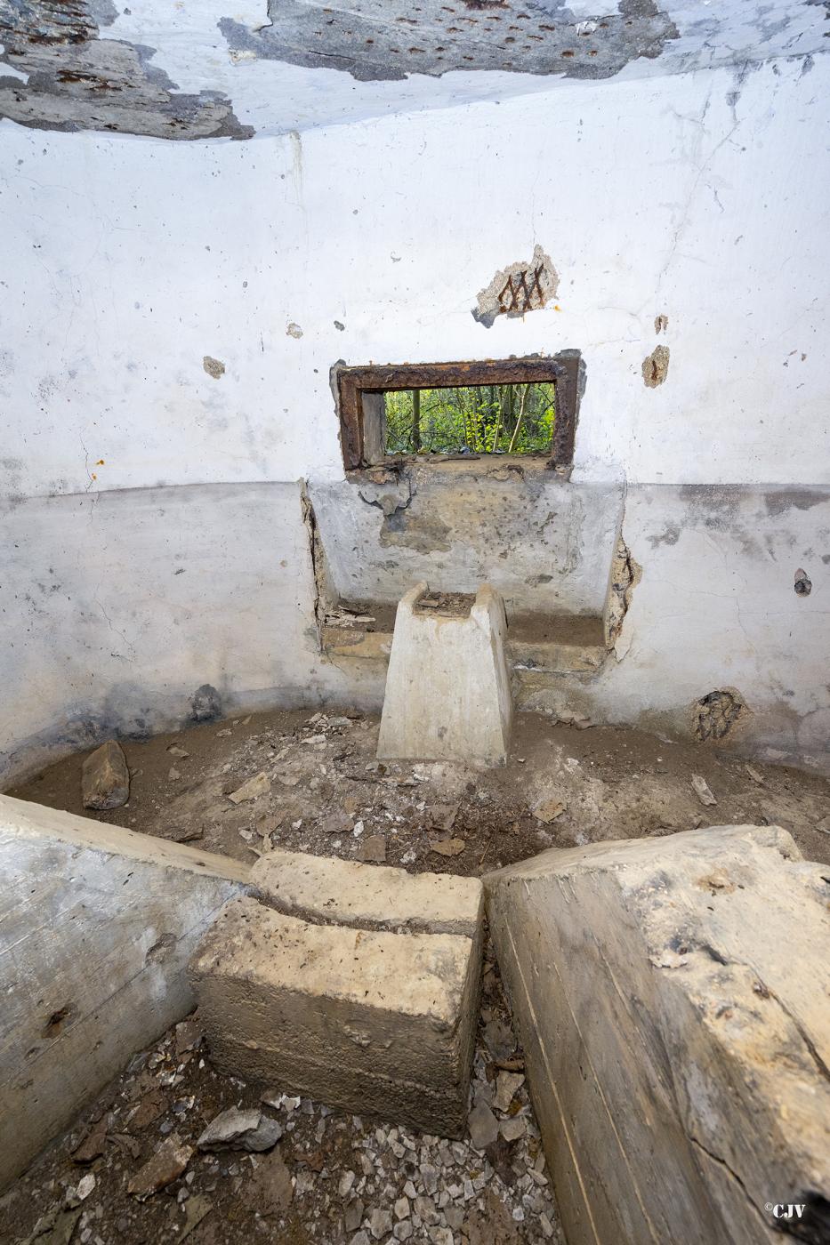 Ligne Maginot - B599 - BOIS DES ECOLIERS OUEST - (Blockhaus pour canon) -  - Lia VERMEULEN