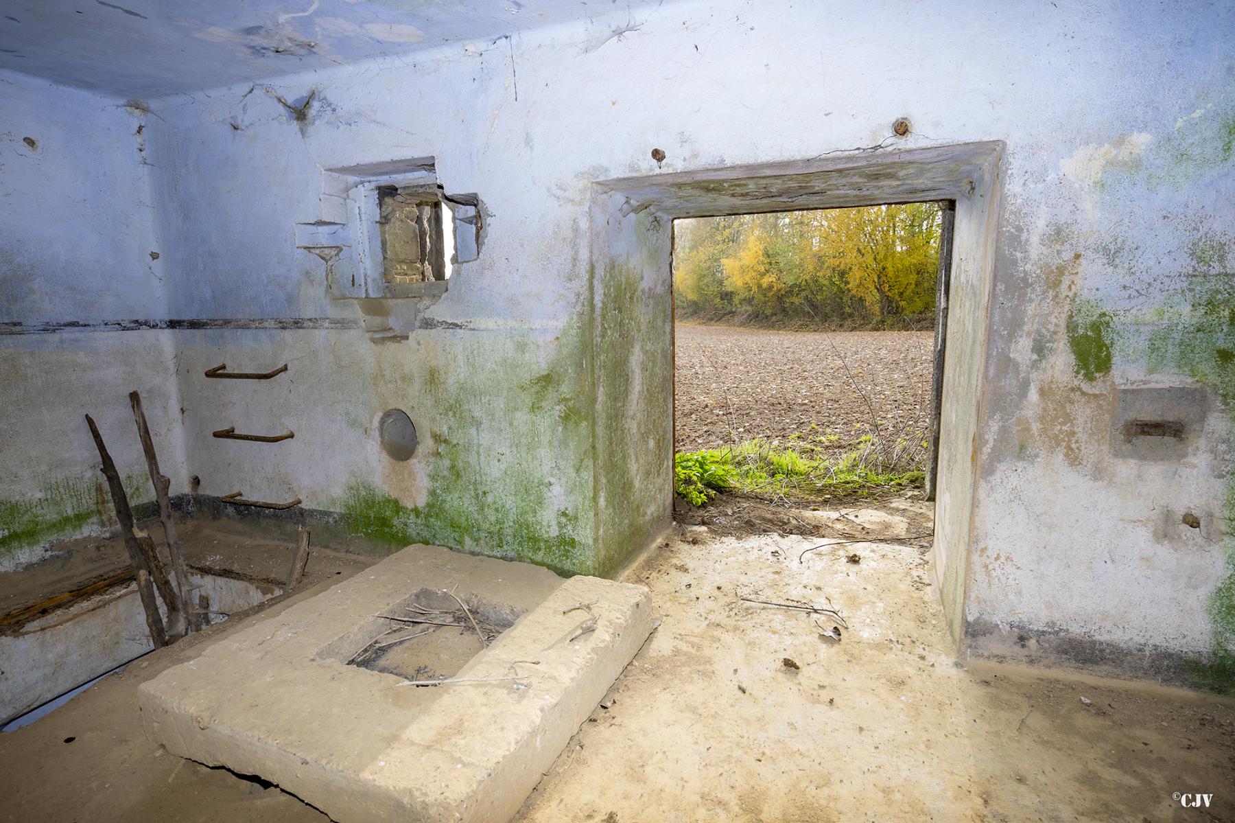Ligne Maginot - B600 - BOIS DES ECOLIERS EST - (Blockhaus pour canon) -  - Lia VERMEULEN
