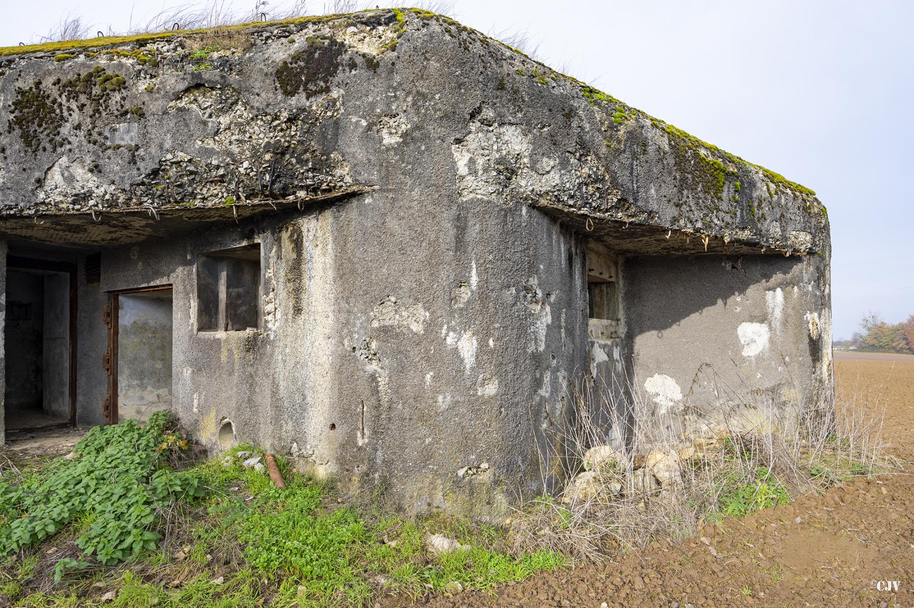 Ligne Maginot - B600 - BOIS DES ECOLIERS EST - (Blockhaus pour canon) -  - Lia VERMEULEN