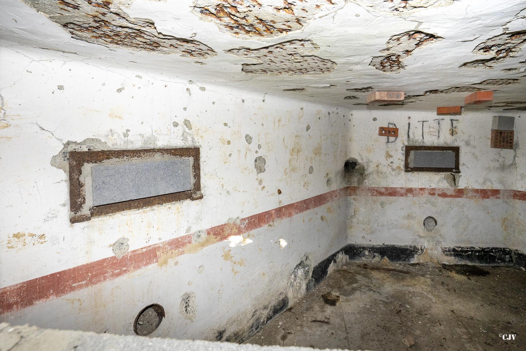 Ligne Maginot - GODELOT - (Blockhaus pour arme infanterie) - L'intérieur - Lia VERMEULEN