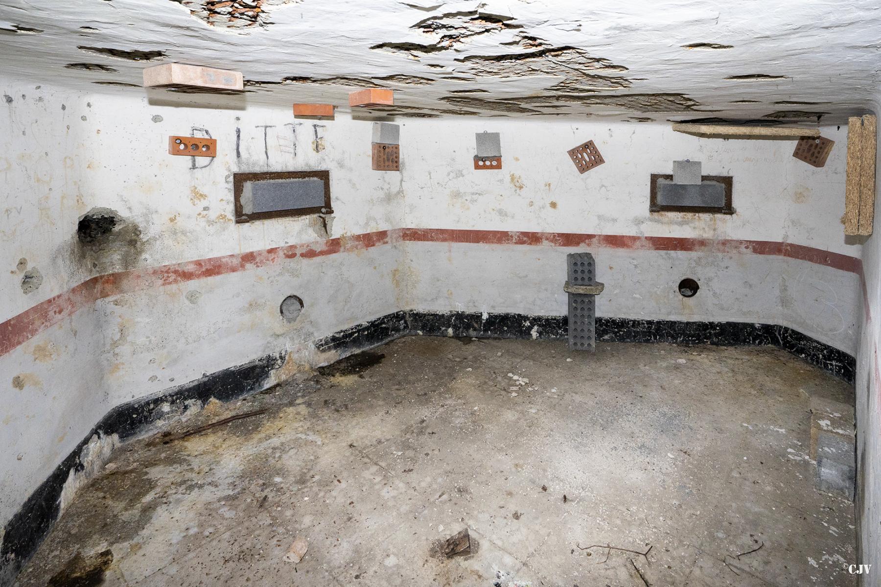 Ligne Maginot - GODELOT - (Blockhaus pour arme infanterie) - L'intérieur - Lia VERMEULEN