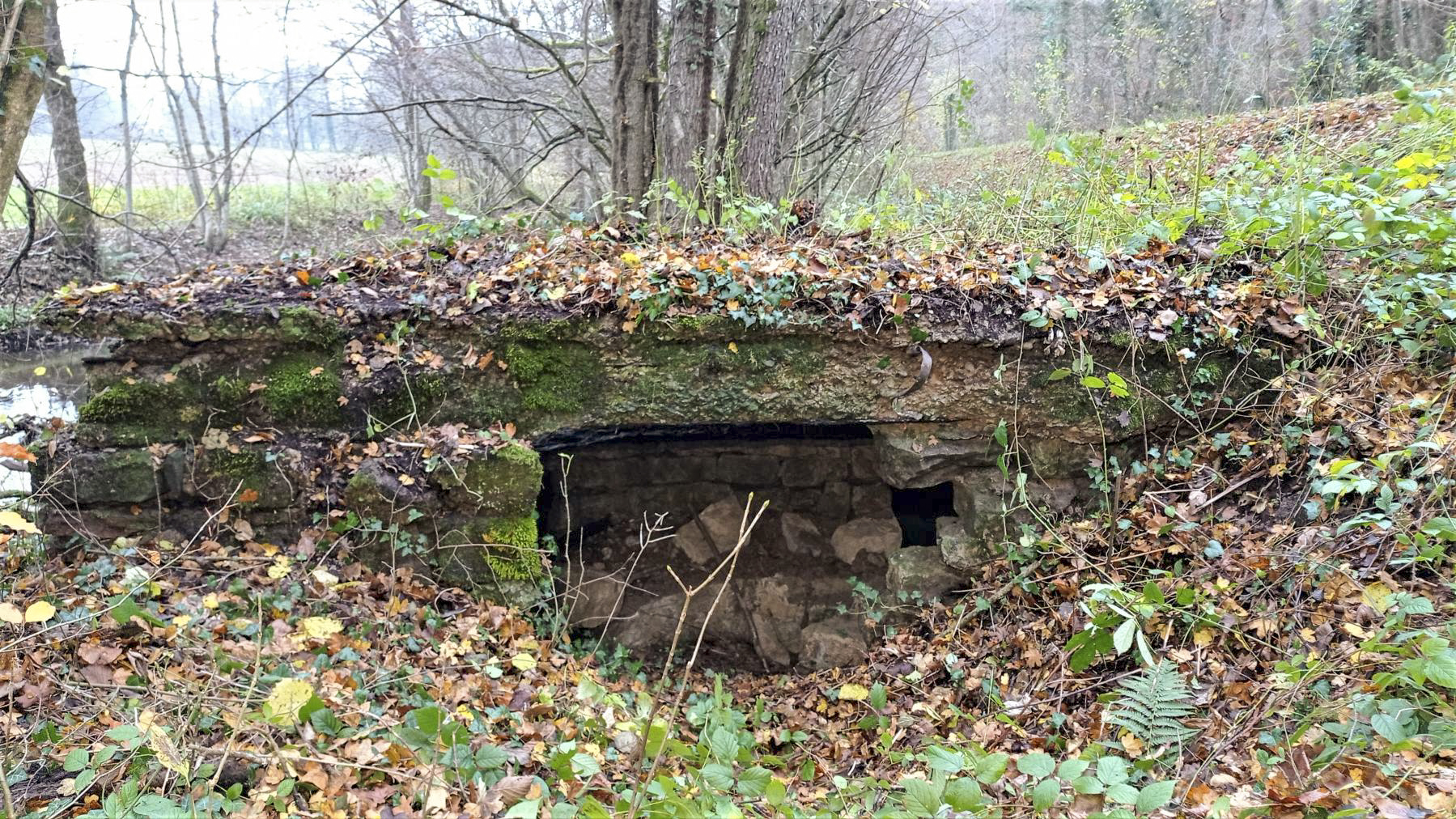 Ligne Maginot - VERLORENERBACH - (Blockhaus pour arme infanterie) - Entrée coté gauche - Baptiste GAUDIN